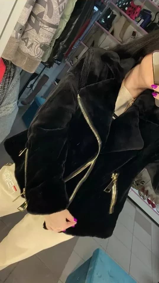 From a hooded fur coat to a fur biker jacket