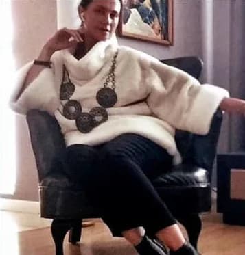 From a classic fur coat to a fur jumper
